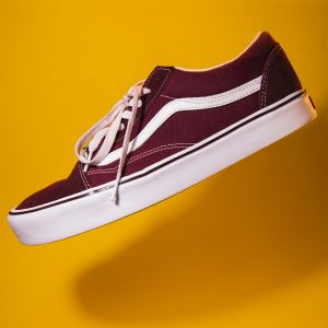 Sneaker en toile camel