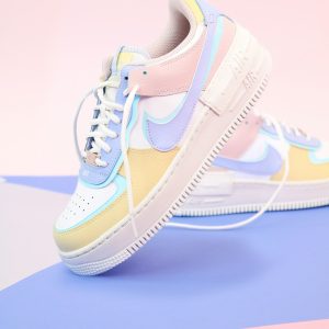 Sneaker basse aux tons pastel